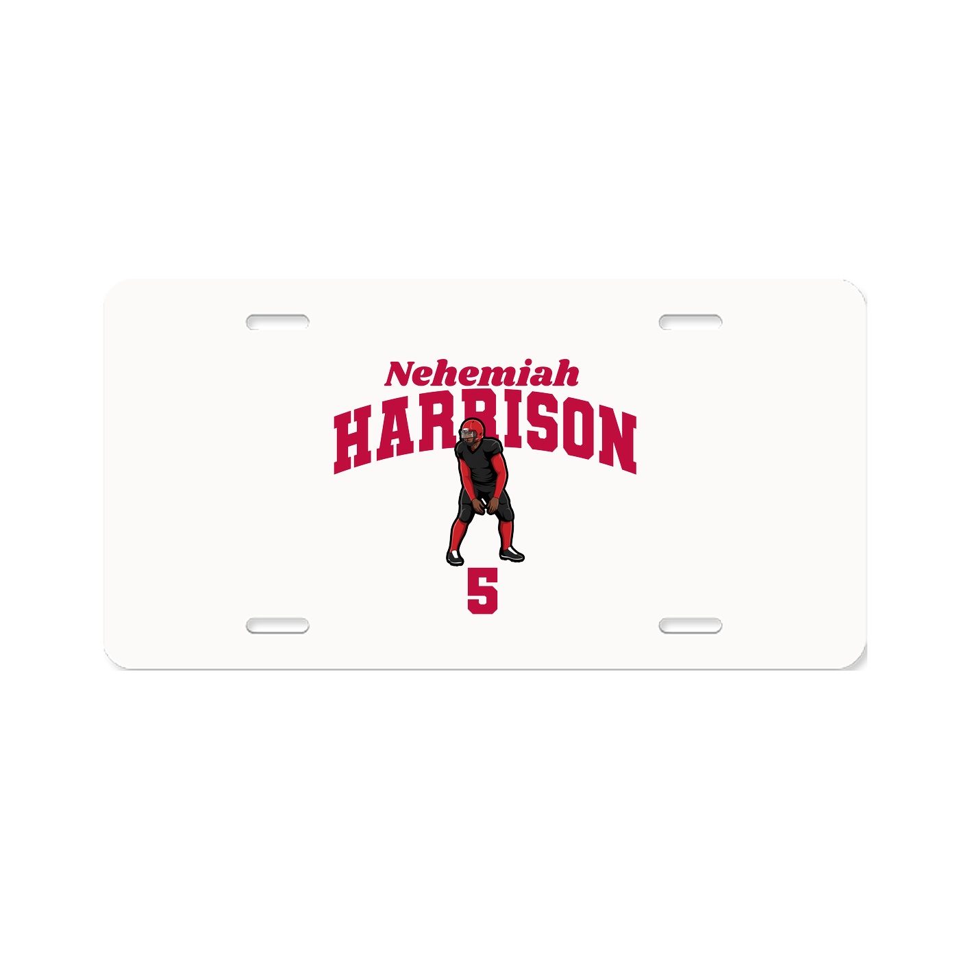 License Plate — Signature Arch in Classic