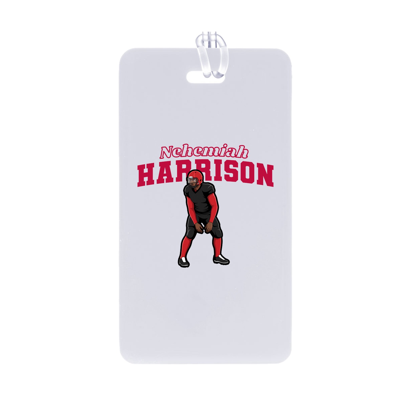 Bag Tag — Name Arch in Classic