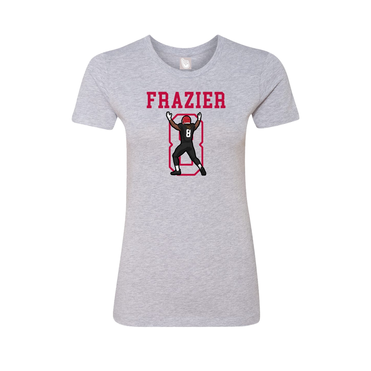 Fitted Women's Tee — Shirsey in Grey