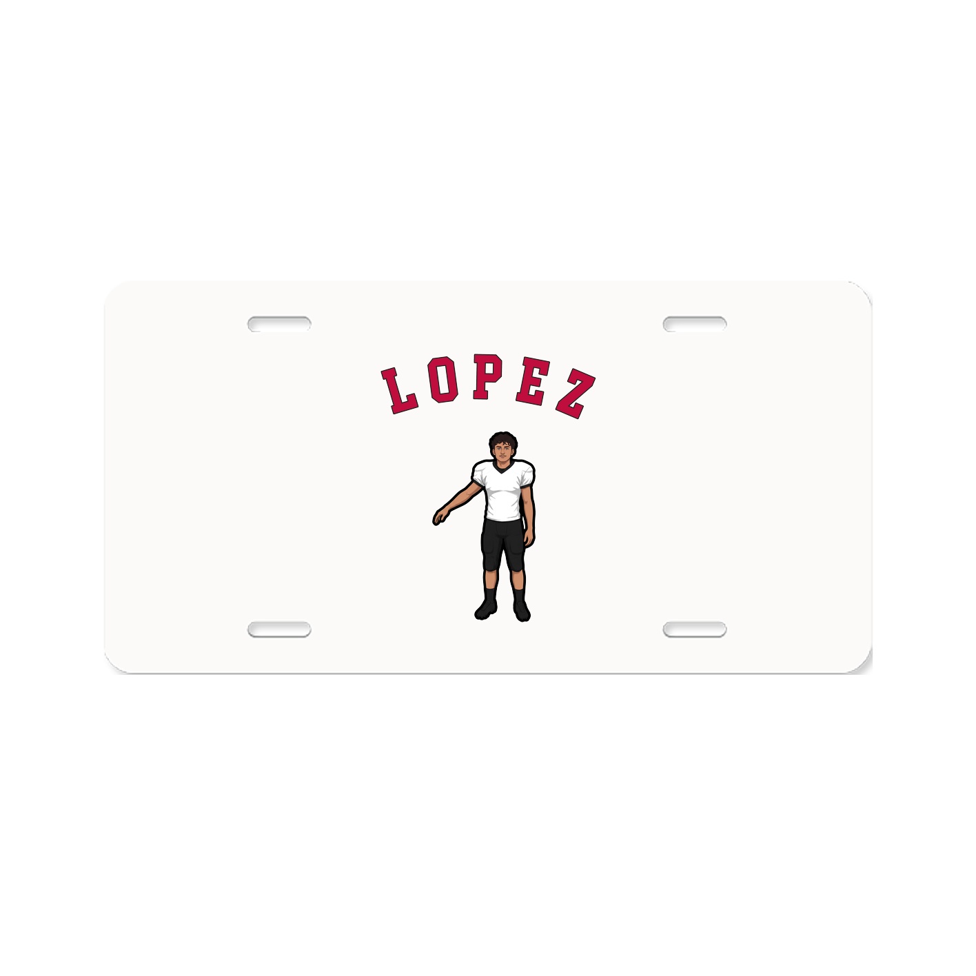License Plate — Shirsey Arch in Classic
