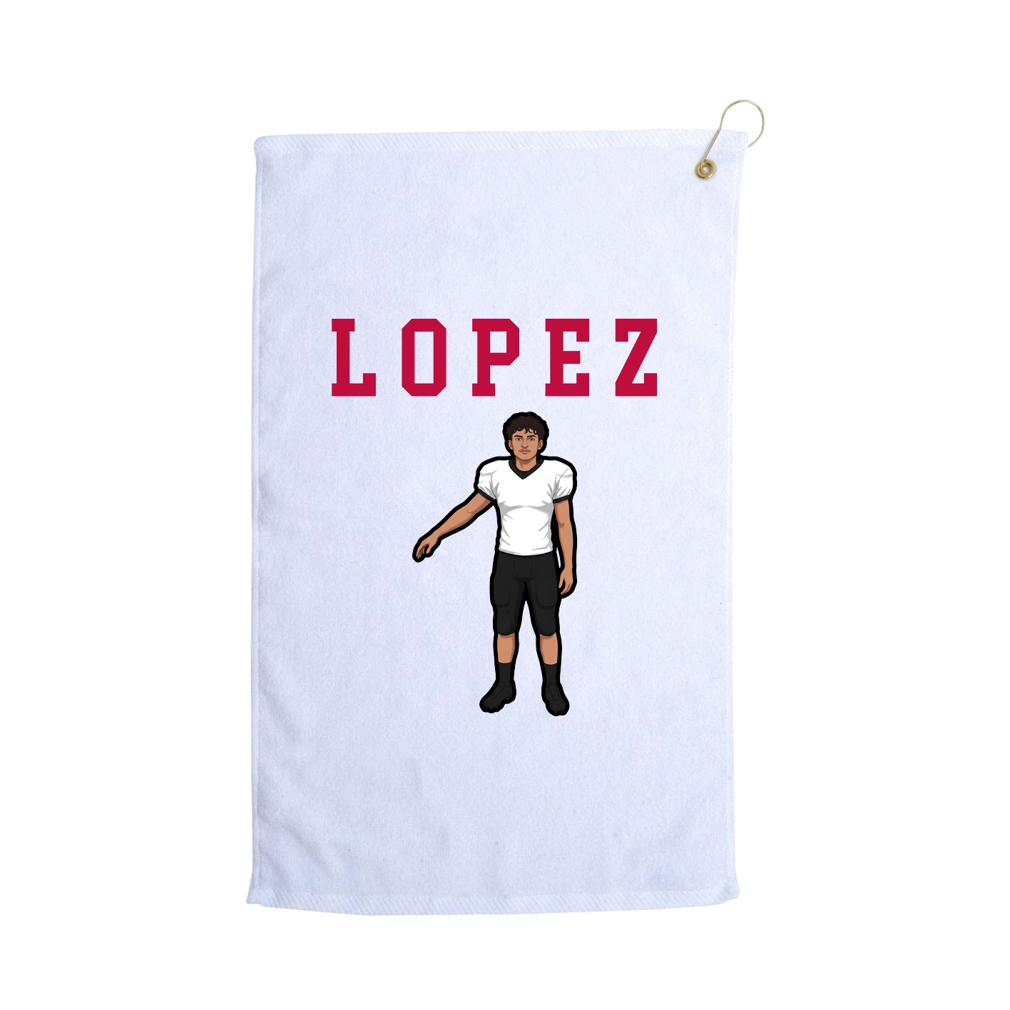 Golf Towel — Shirsey in White
