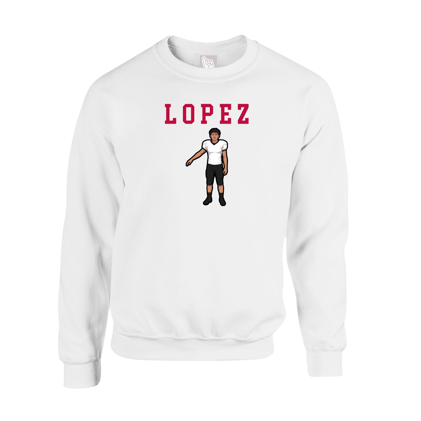 Fleece Crew — Shirsey in White