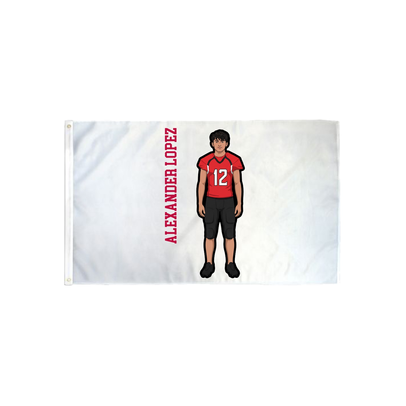 3x5 Flag — Name Vertical in Classic