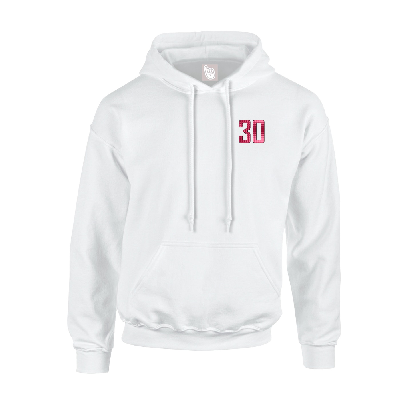 Youth Hoodie — Front Shirsy in White