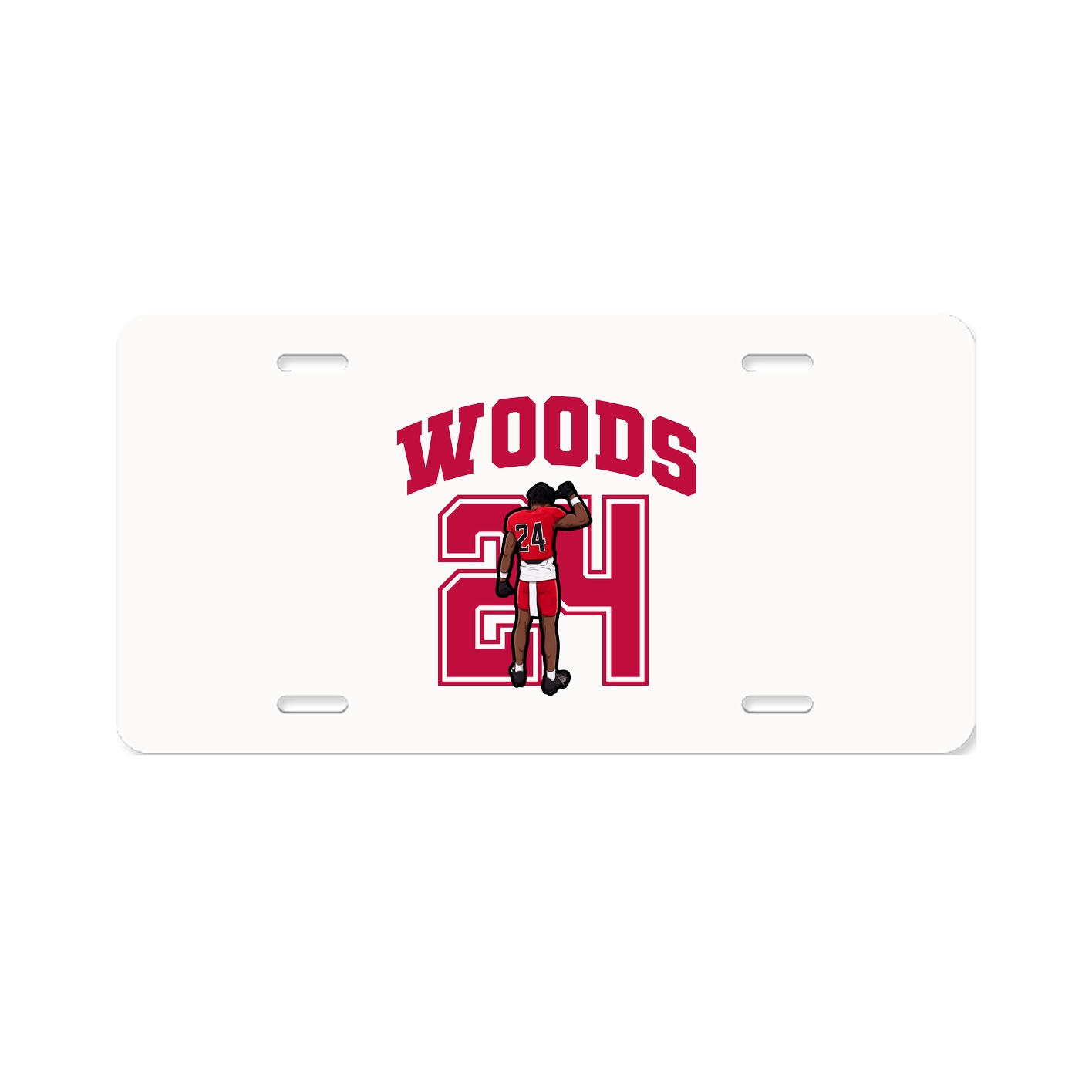 License Plate — Number in Classic