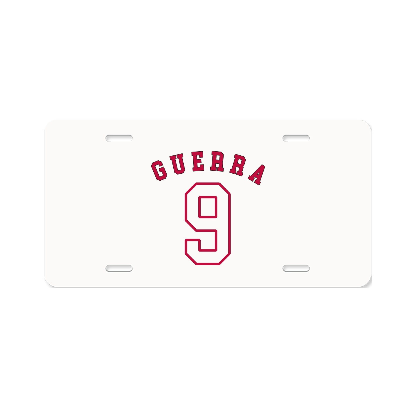 License Plate — Shirsey Arch in Classic