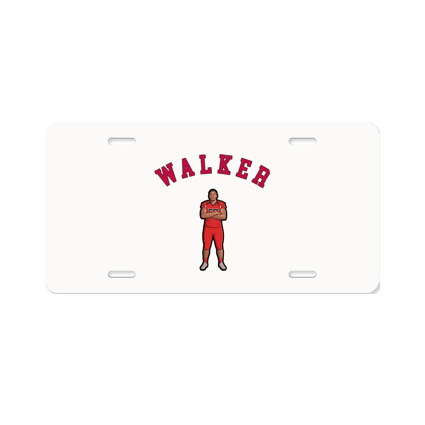 License Plate — Shirsey Arch in Classic