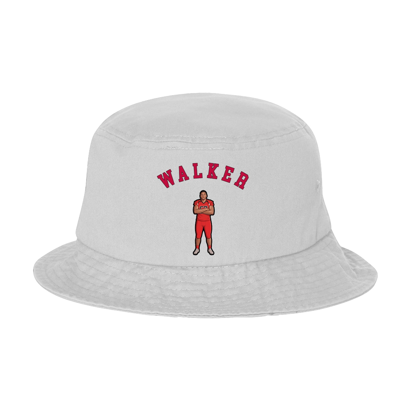 Bucket Cap — Shirsey Arch in White