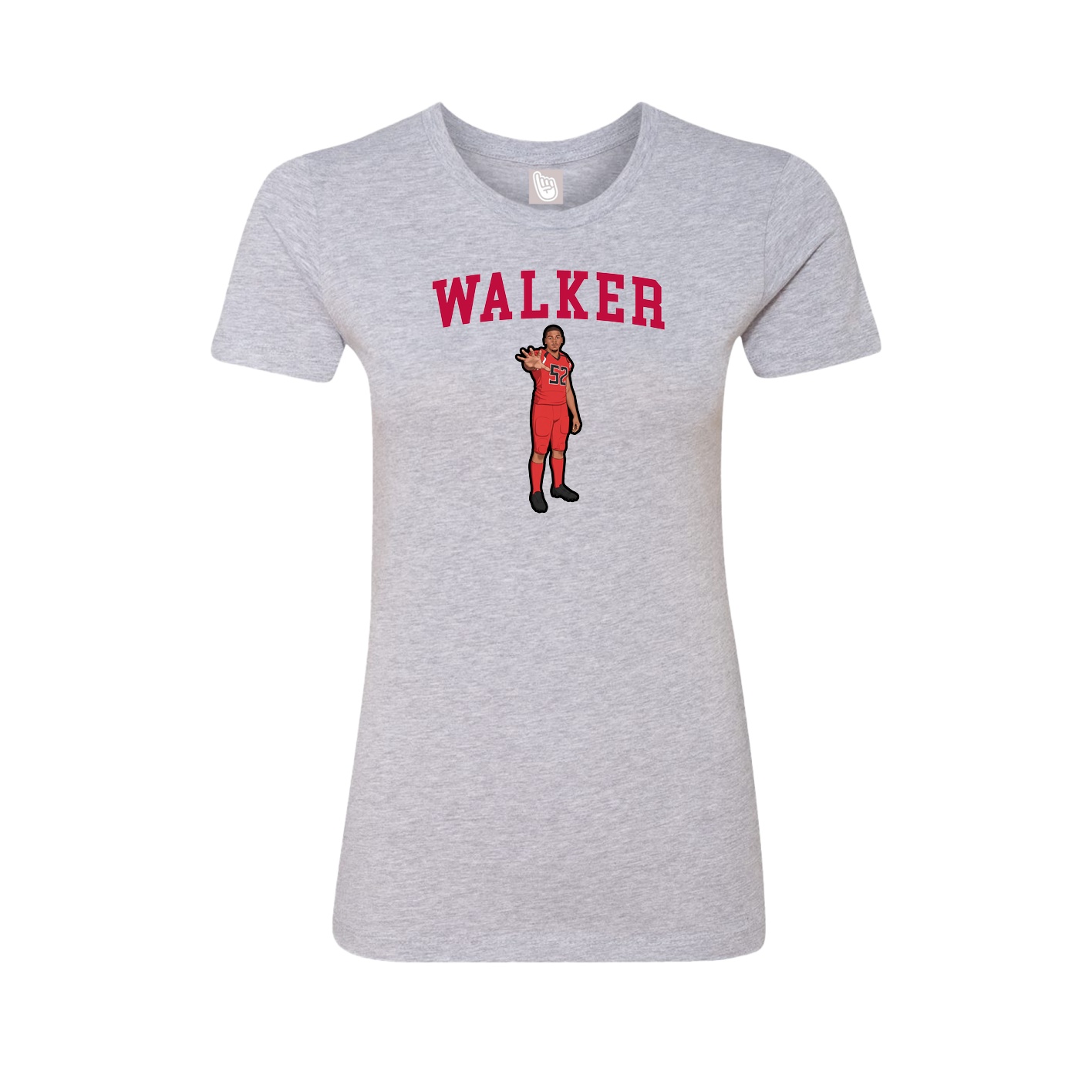 Womens Tee — Shirsey in Grey
