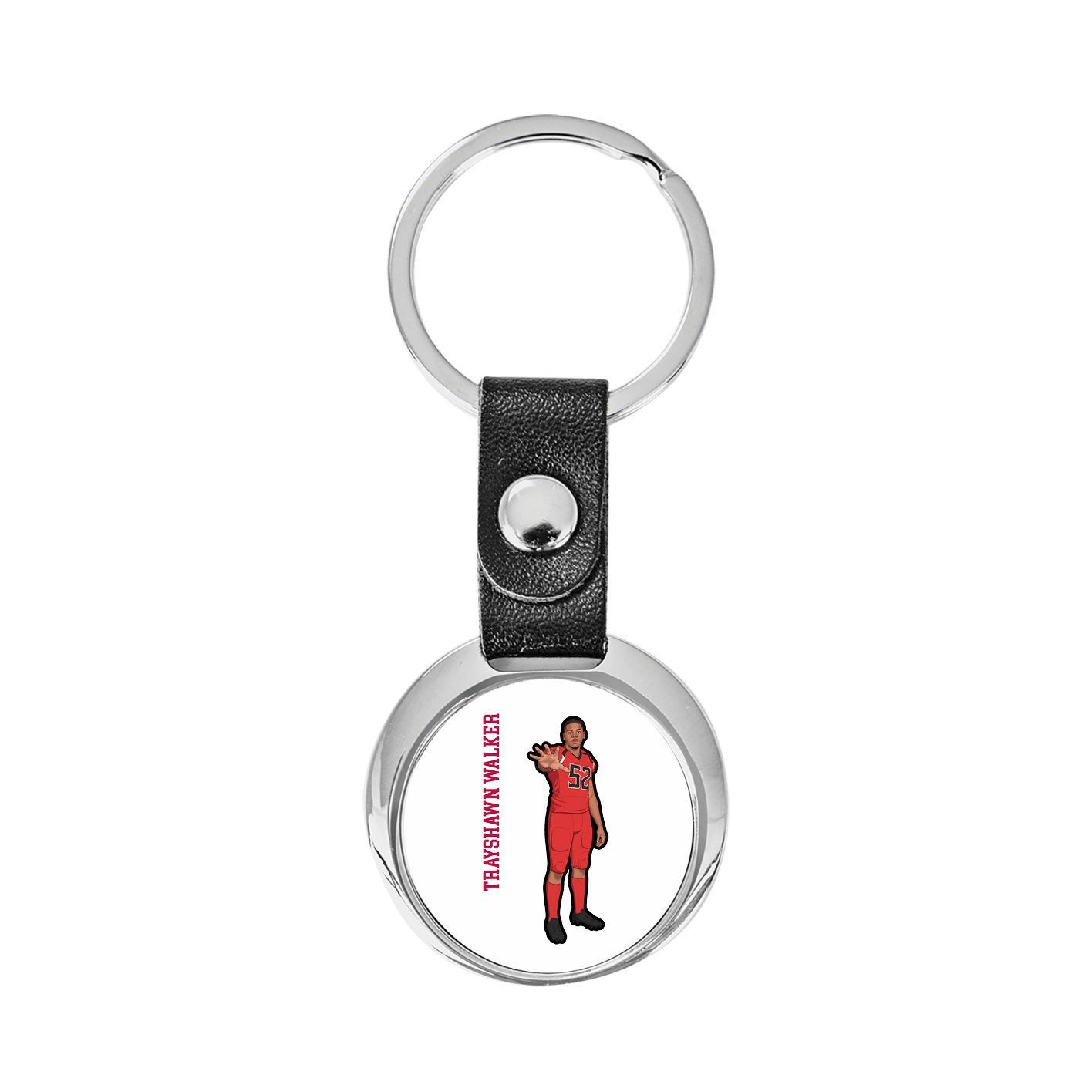Key Chain — Name Vertical in Classic