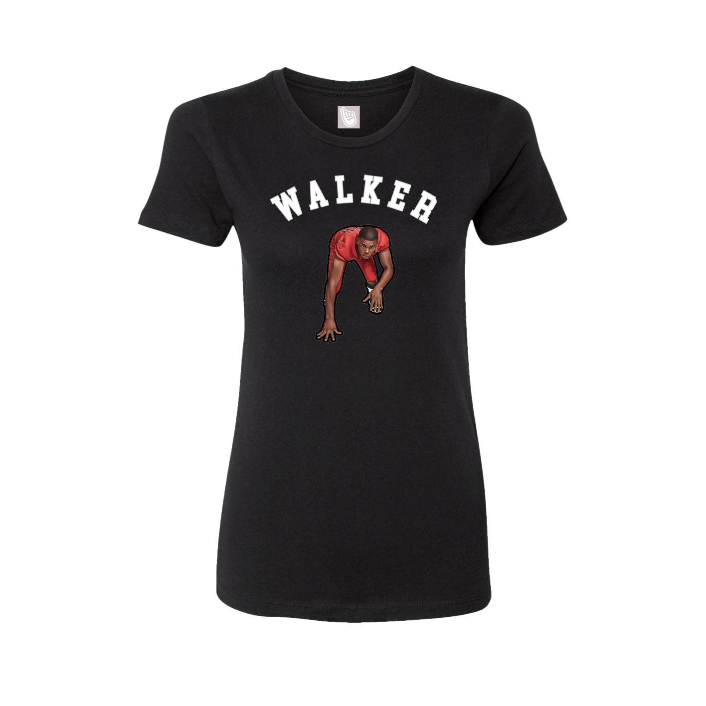 Womens Tee — Shirsey Arch in Black