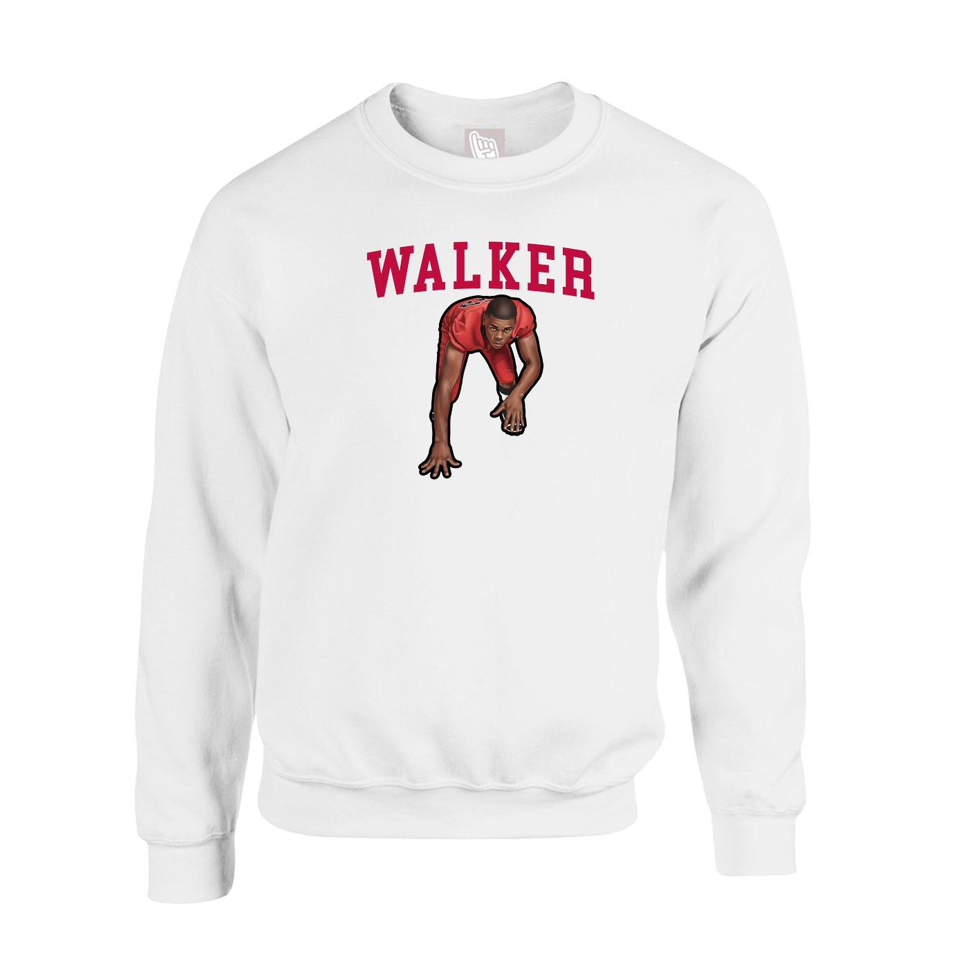 Fleece Crew — Shirsey in White