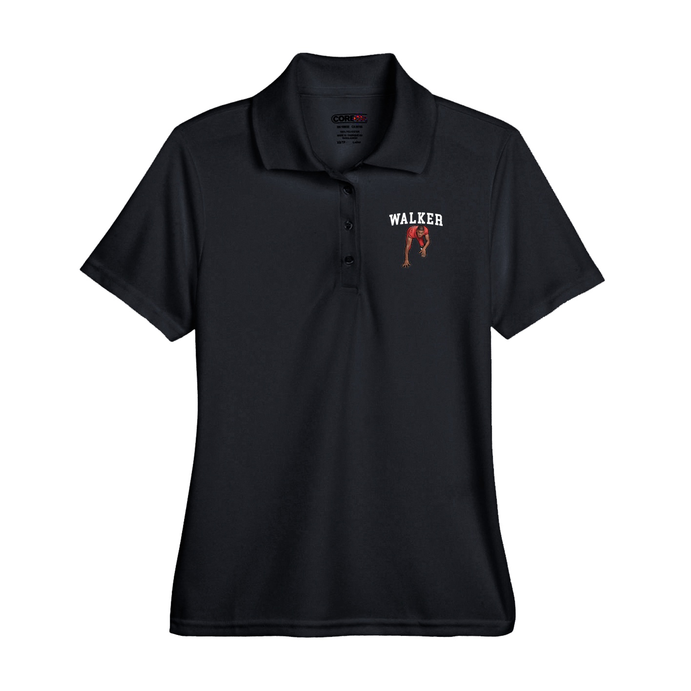 Performance Polo — Shirsey in Black