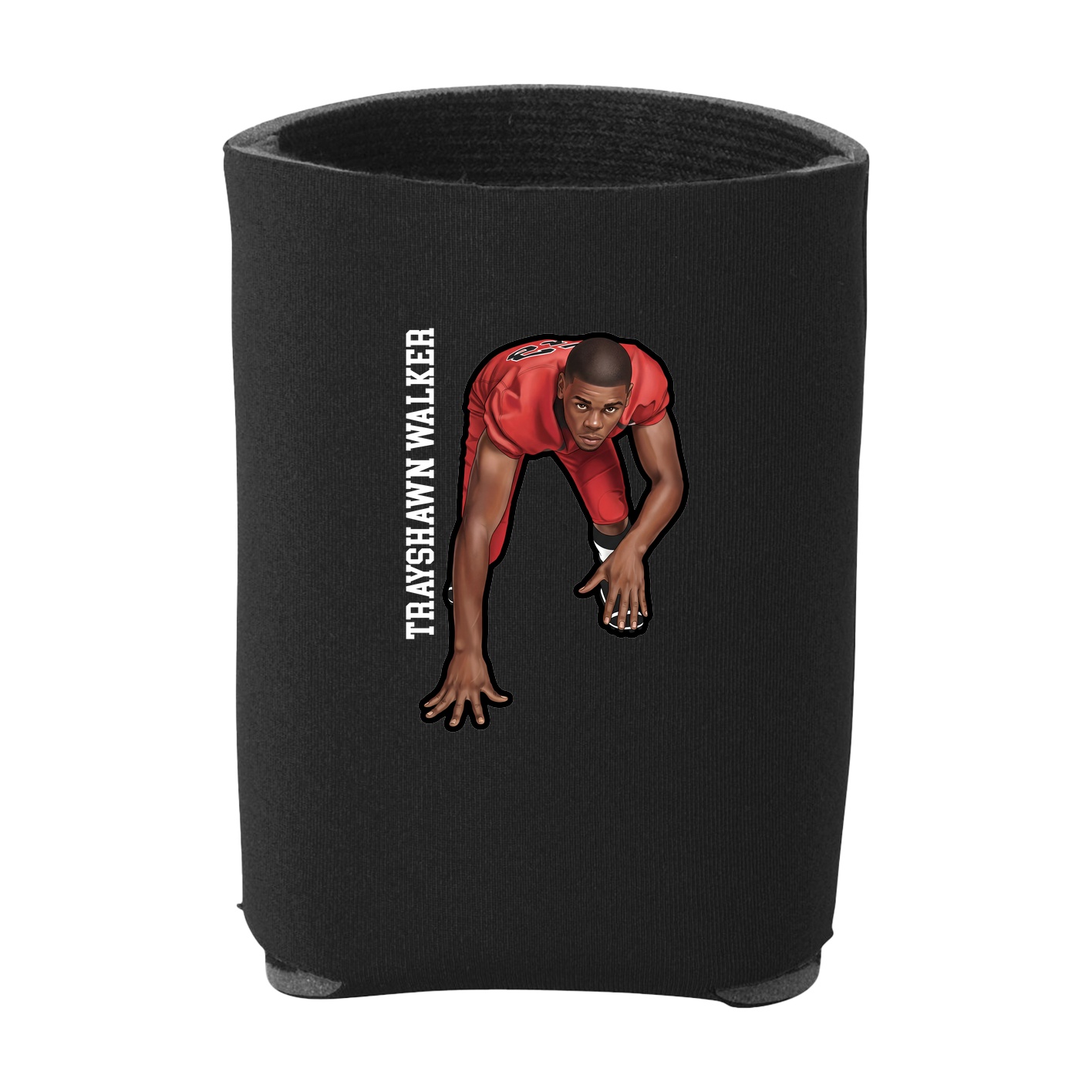 Can Holder — Name Vertical in Black