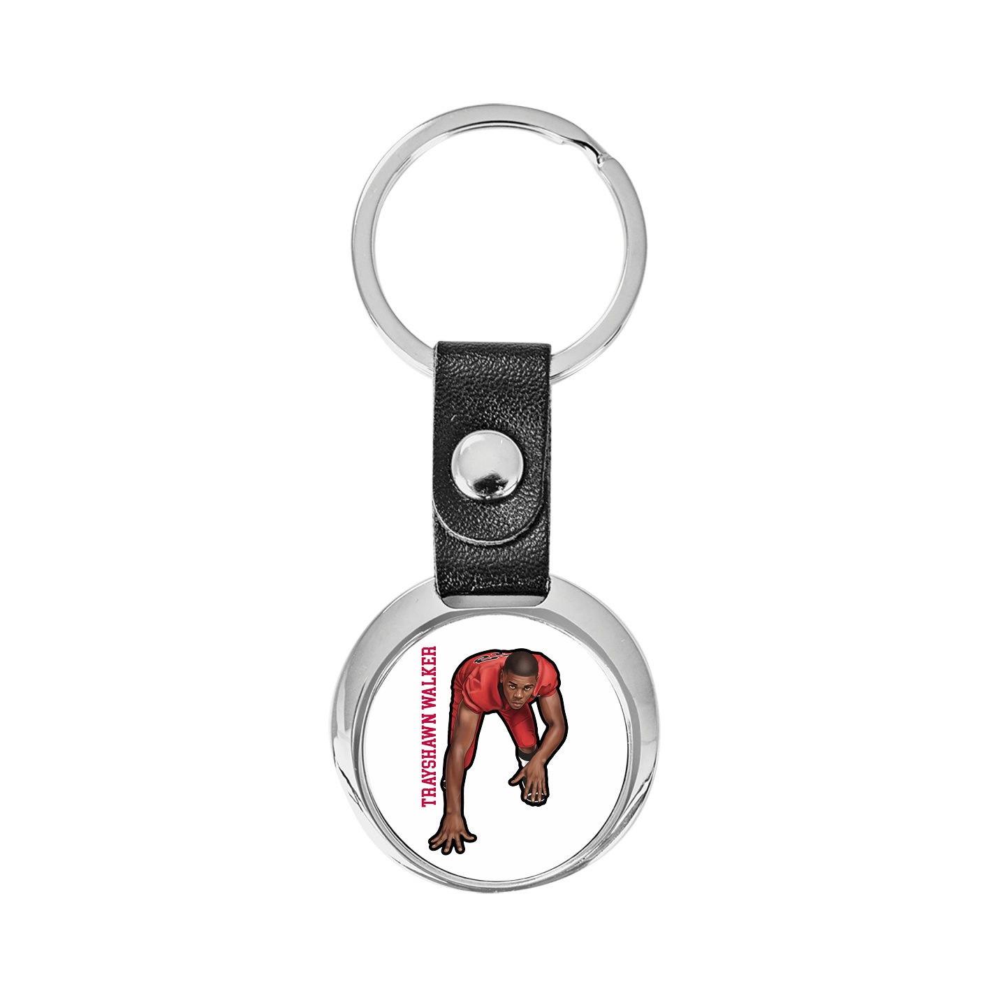 Key Chain — Name Vertical in Classic