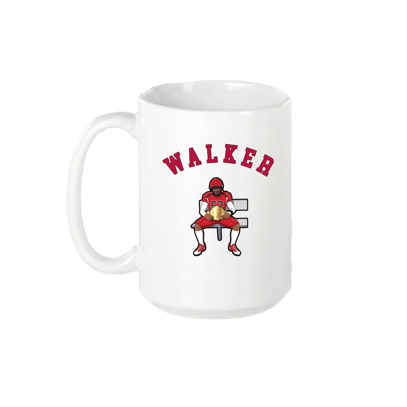 15oz Coffee Mug — Shirsey Arch in White