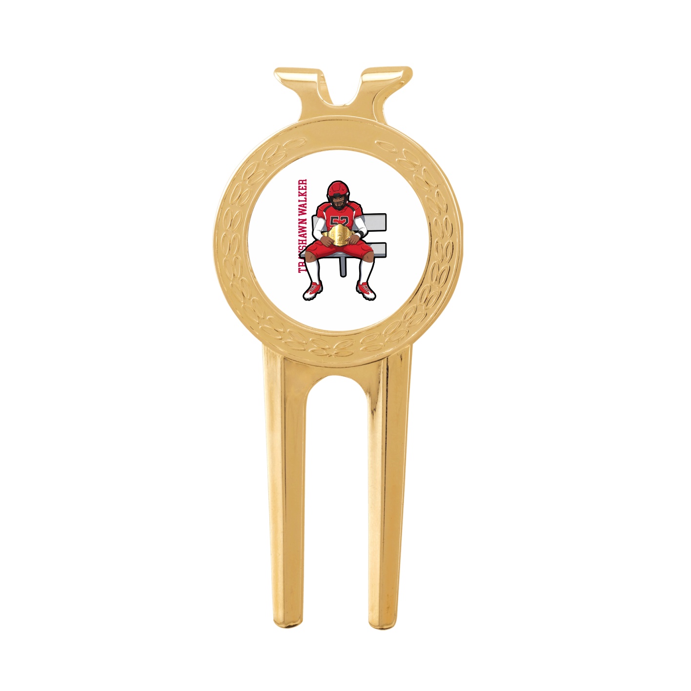 Divot Tool with Ball Marker — Name Vertical in Classic