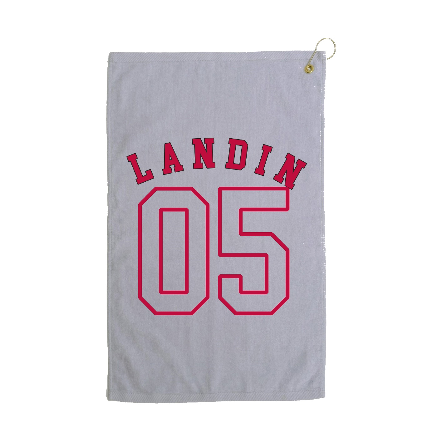Golf Towel — Shirsey Arch in Grey
