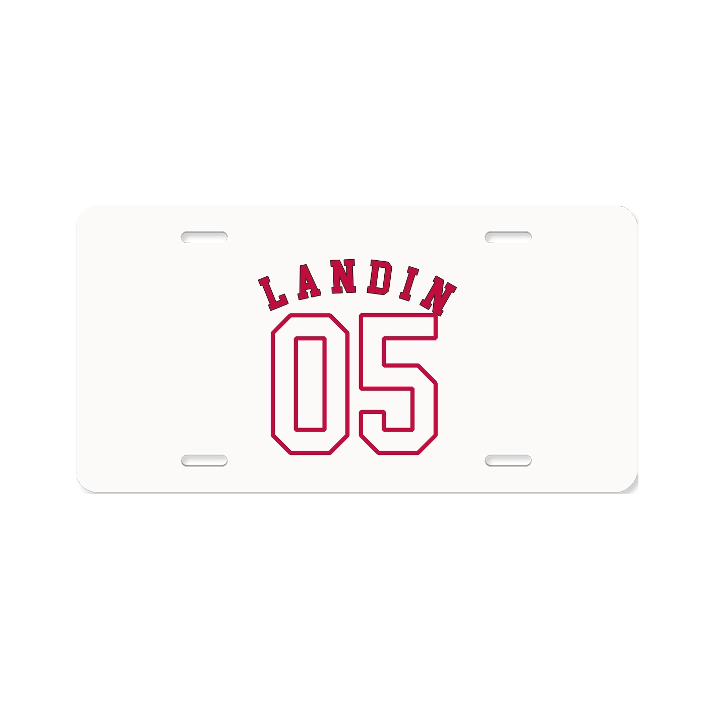 License Plate — Shirsey Arch in Classic