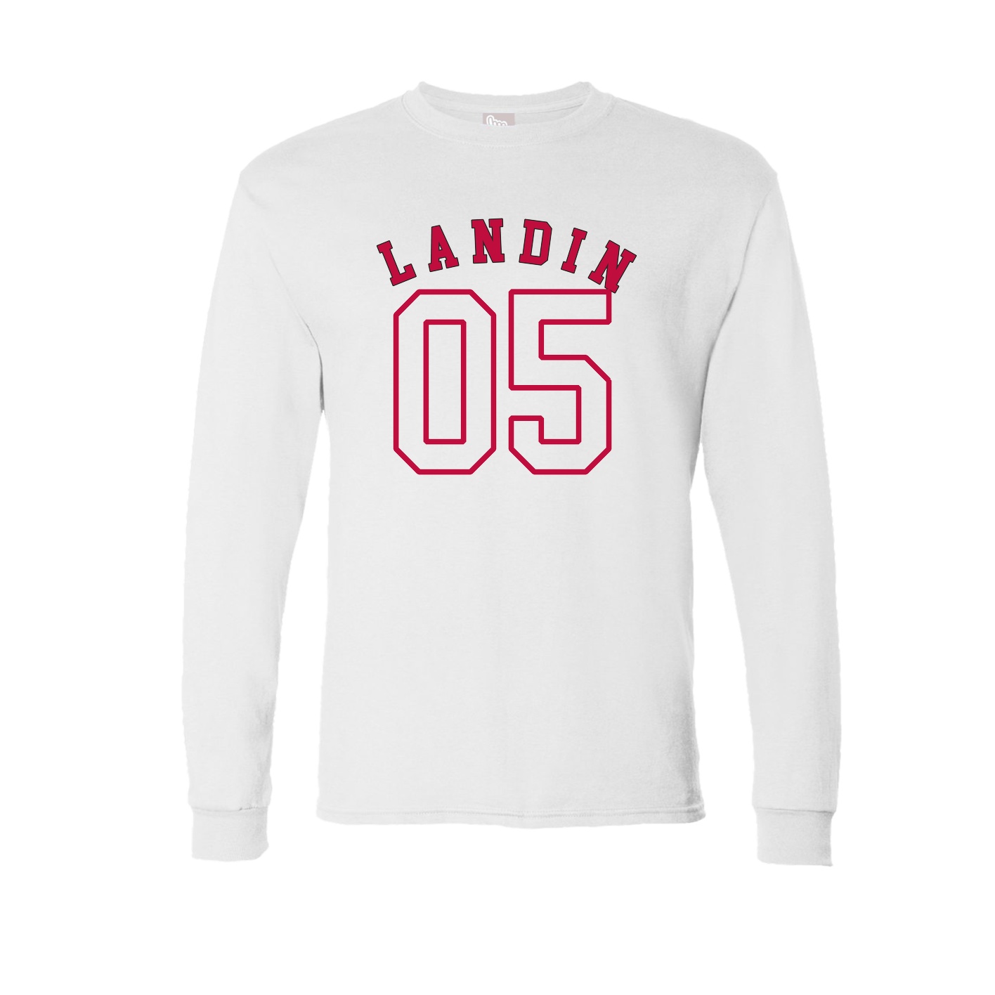 Long Sleeve Tee — Shirsey Arch in White