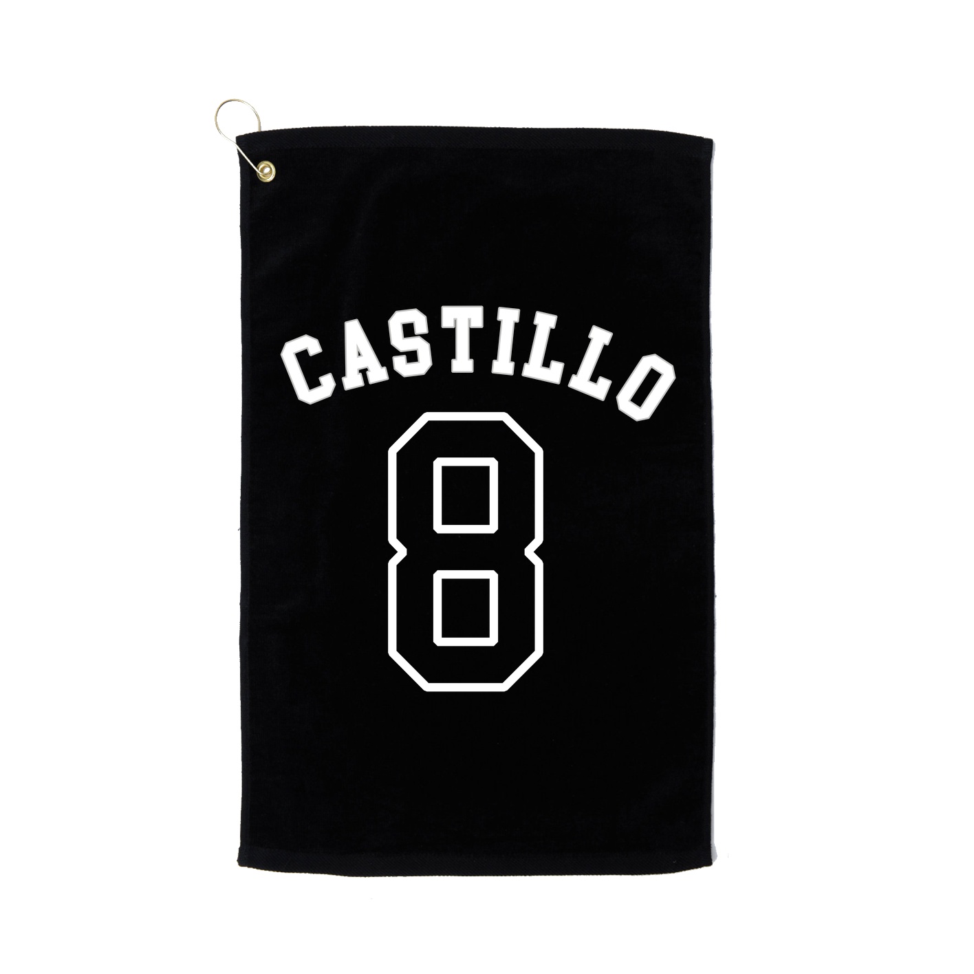 Golf Towel — Shirsey Arch in Black