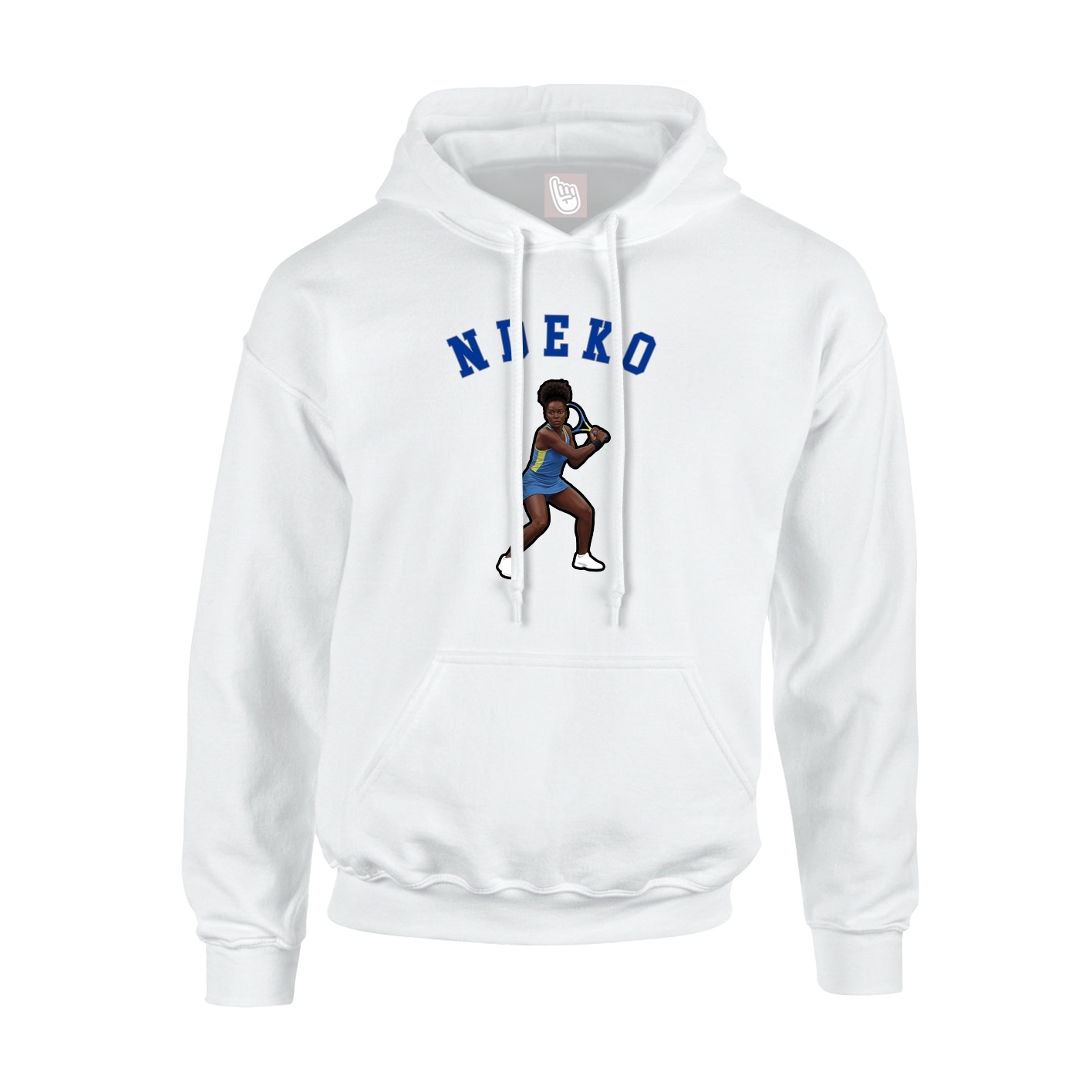Hoodie — Shirsey Arch in White
