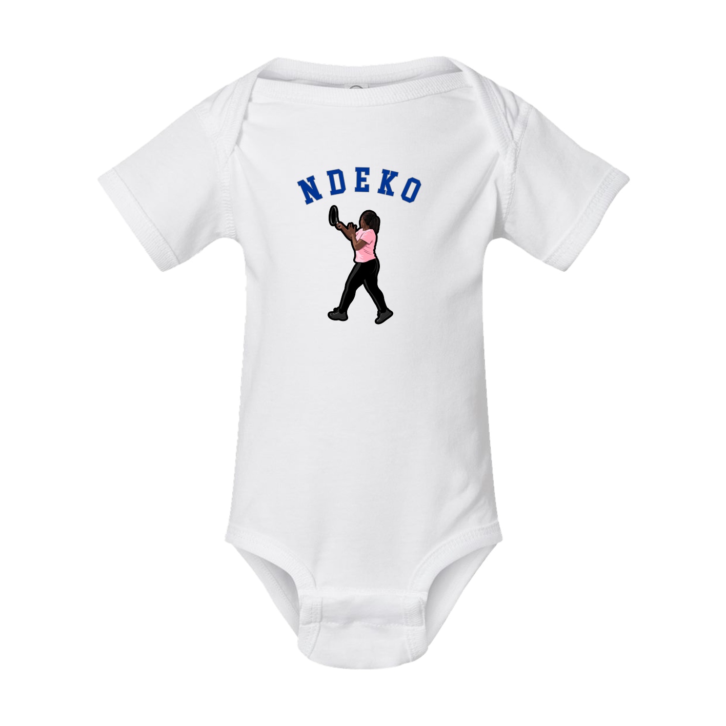 Baby Onesie — Shirsey Arch in White