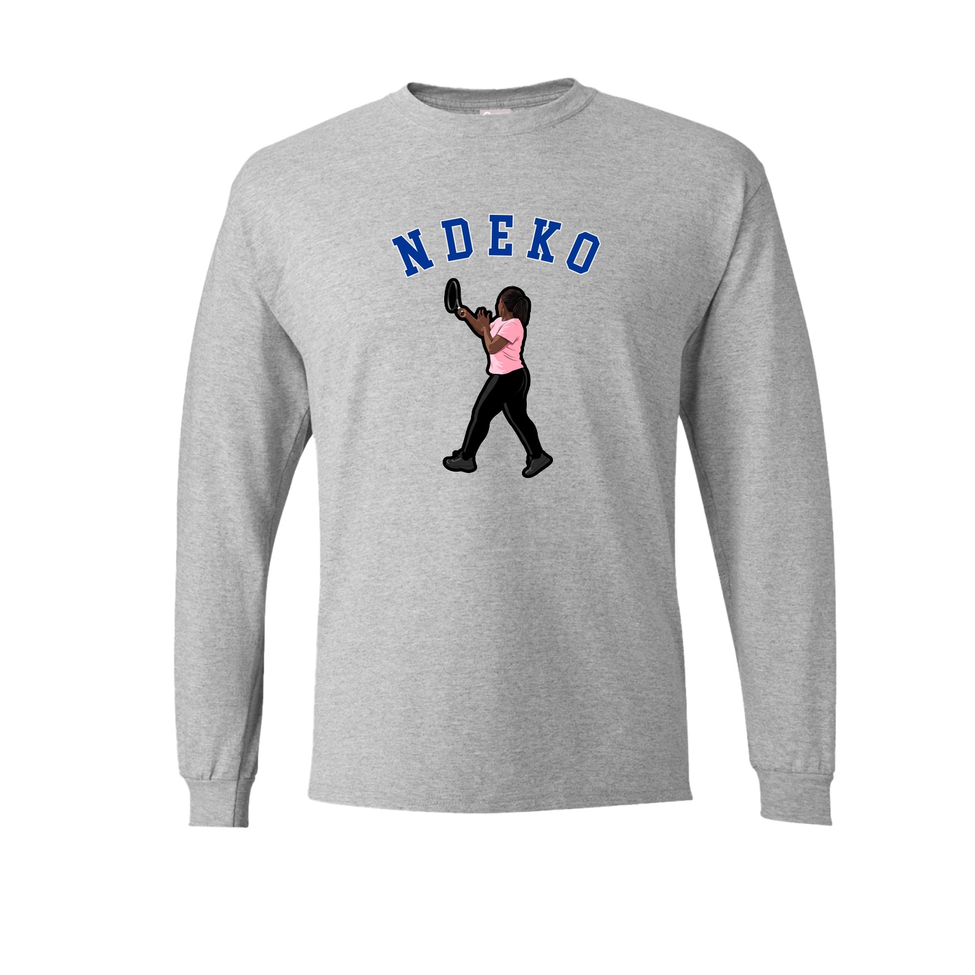 Long Sleeve Tee — Shirsey Arch in Grey