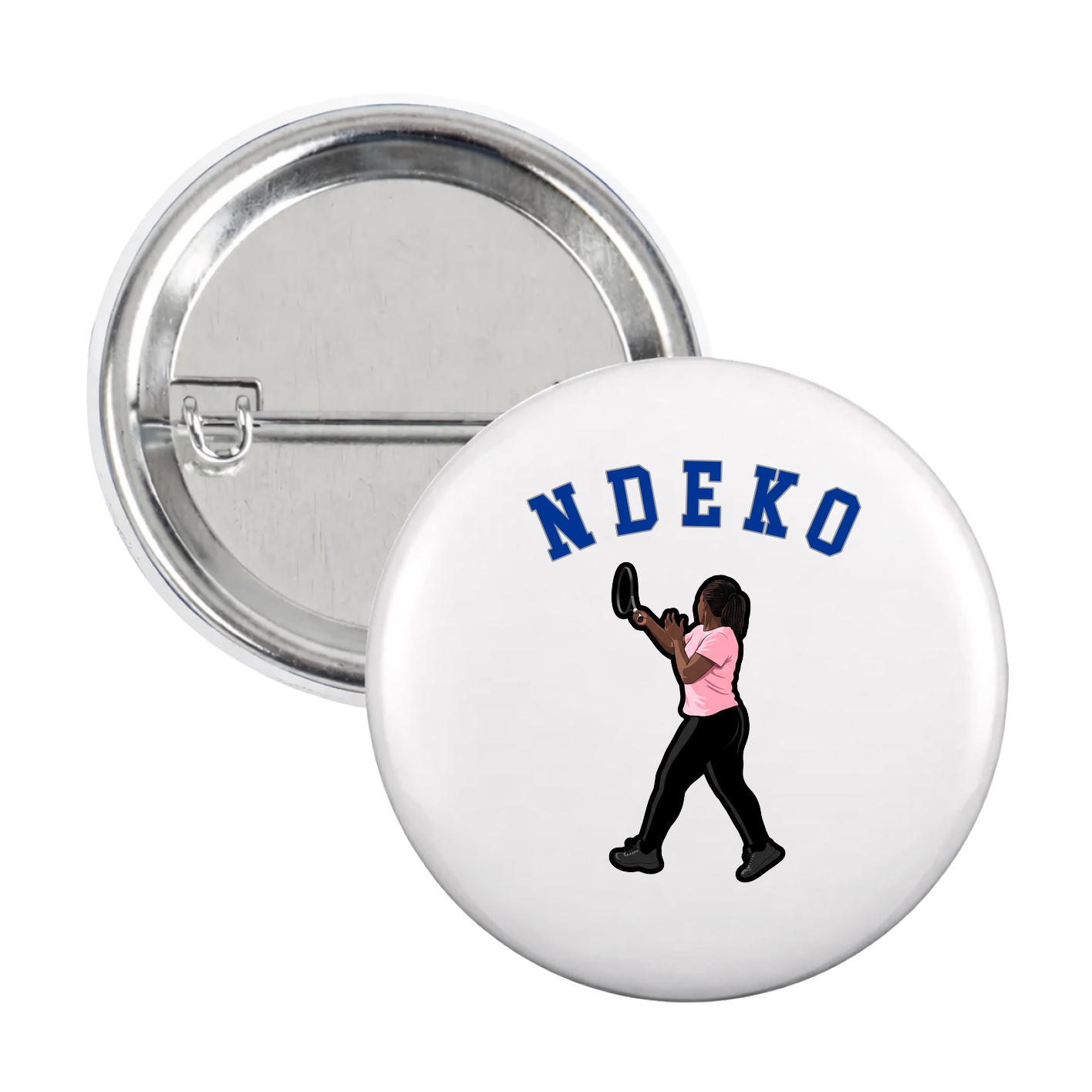 Game Day Button — Shirsey Arch in White