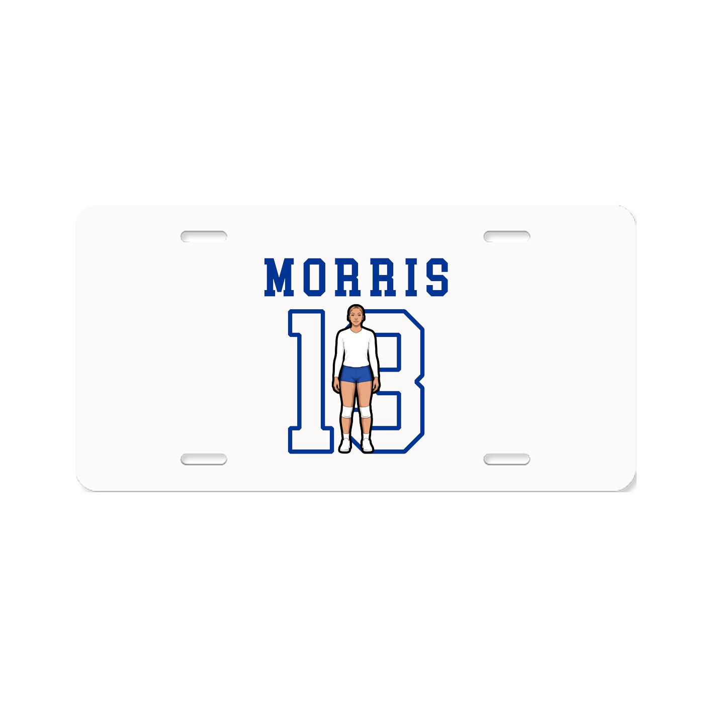 License Plate — Shirsey in Classic