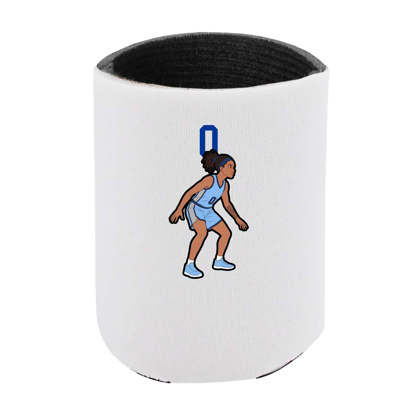 Can Holder — Number Top in White