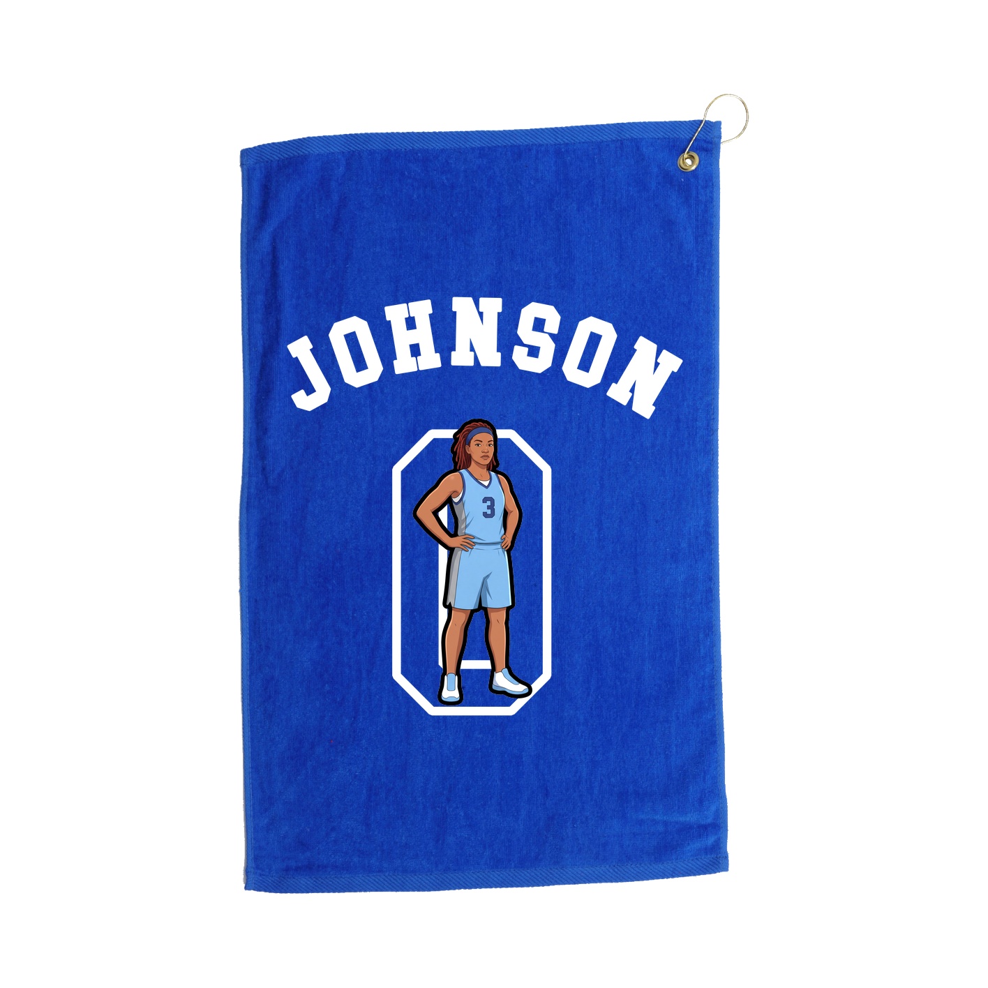 Golf Towel — Shirsey Arch in Royal