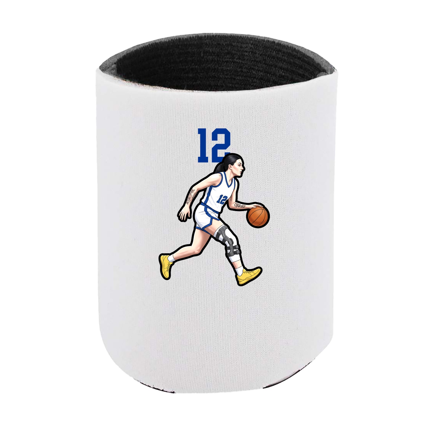Can Holder — Number Top in White