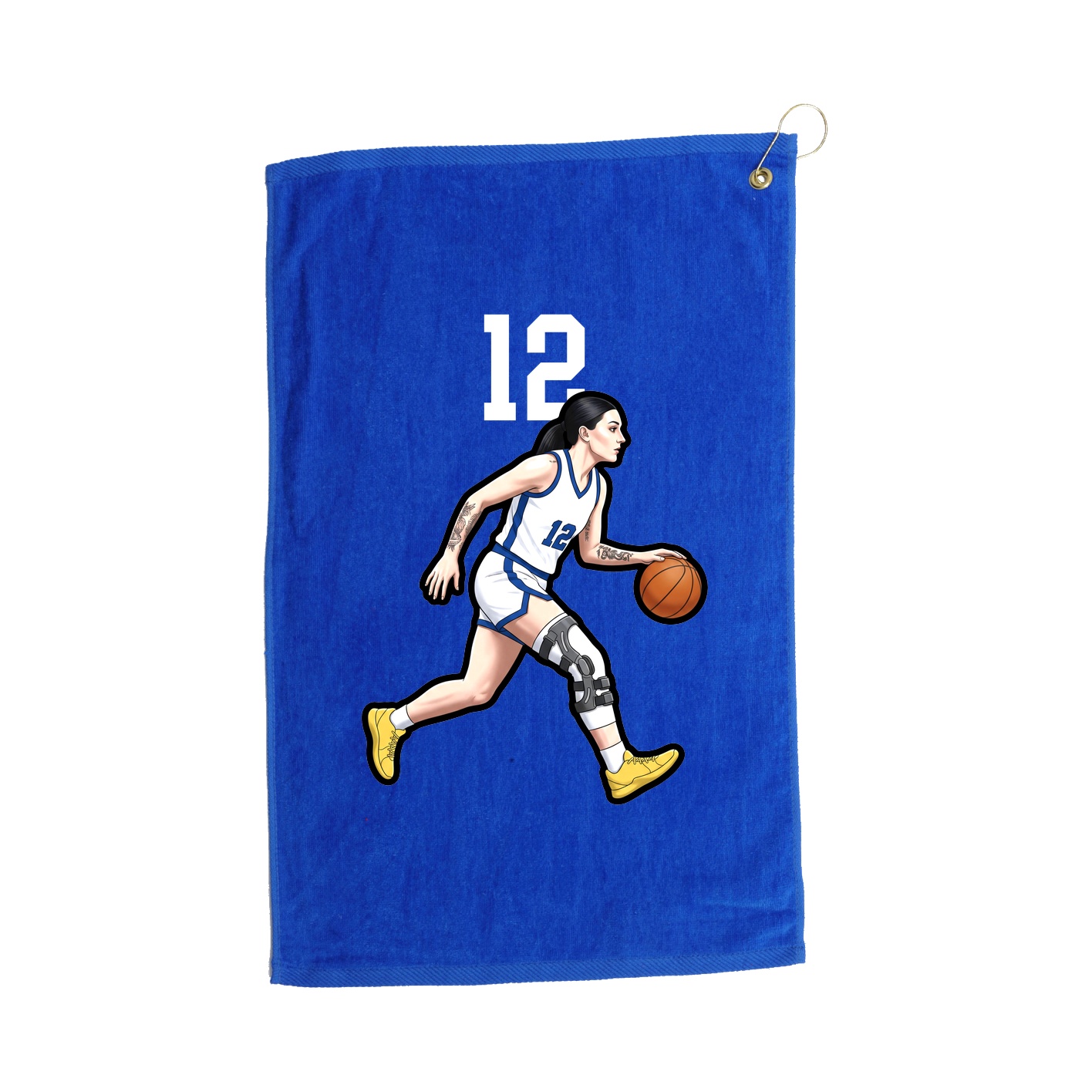 Golf Towel — Number Top in Royal
