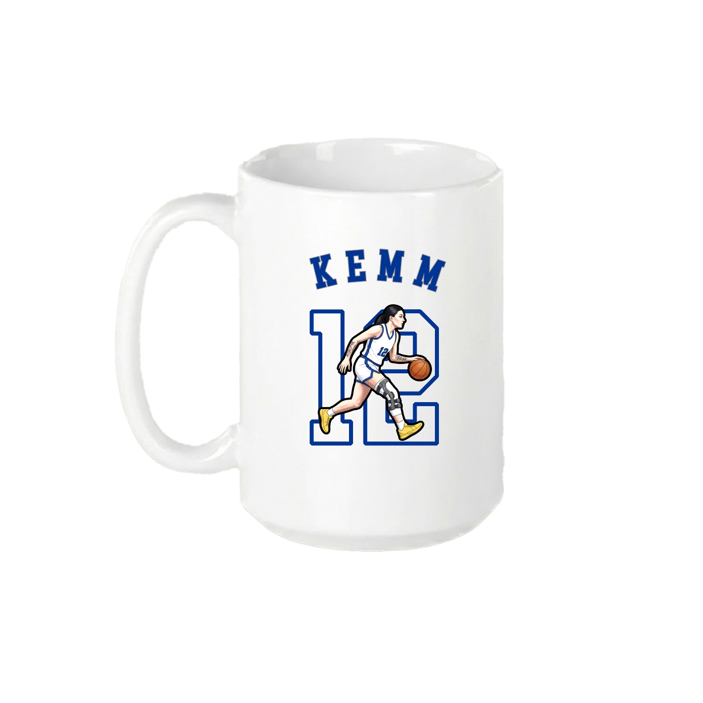 15oz Coffee Mug — Shirsey Arch in White