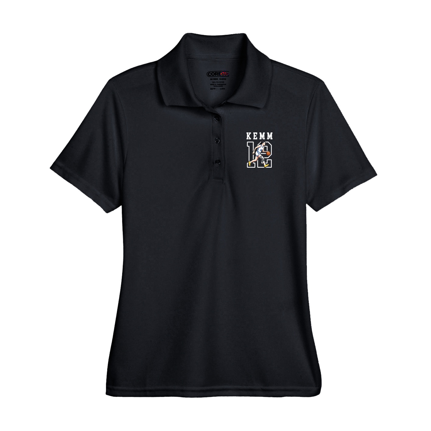 Performance Polo — Shirsey in Black