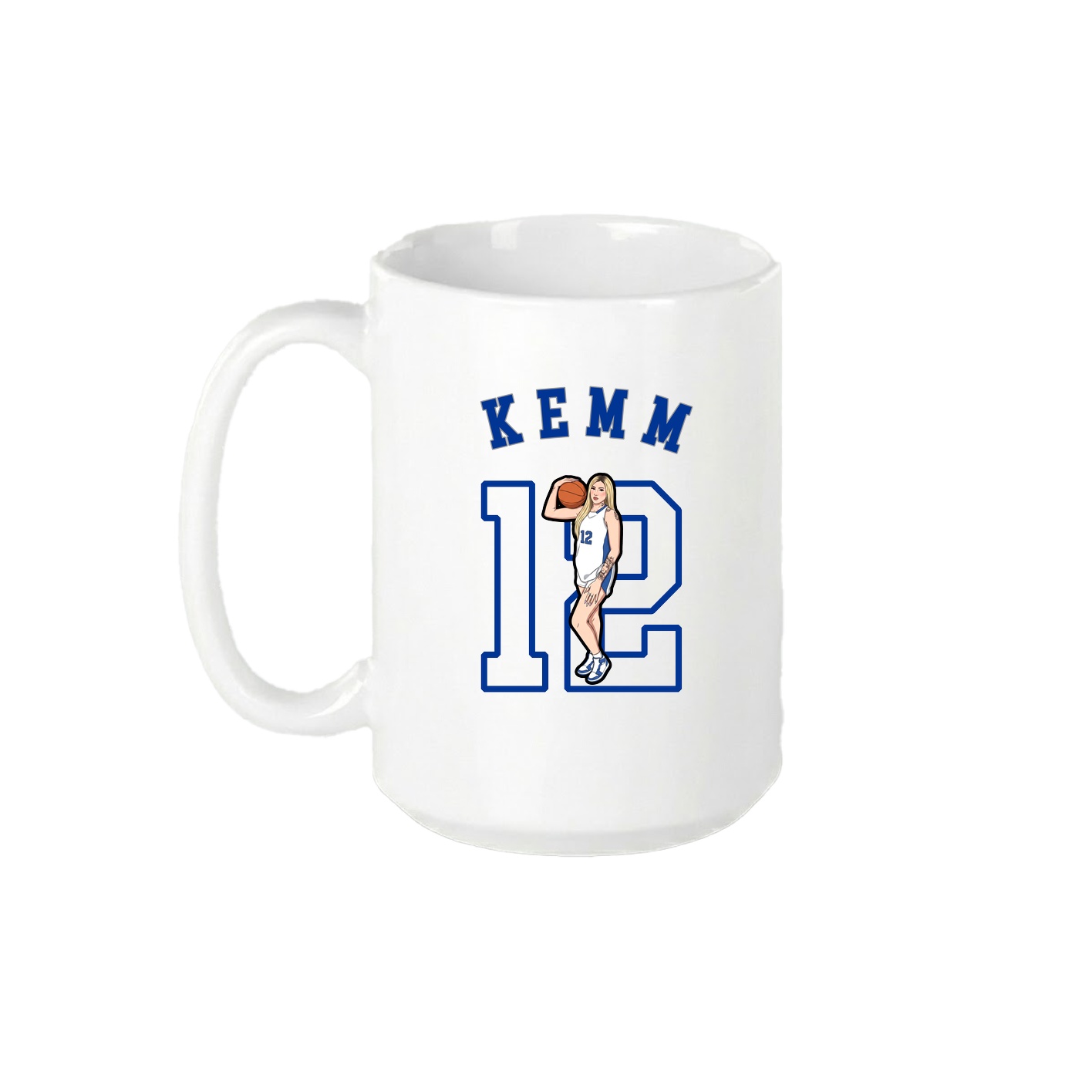 15oz Coffee Mug — Shirsey Arch in White