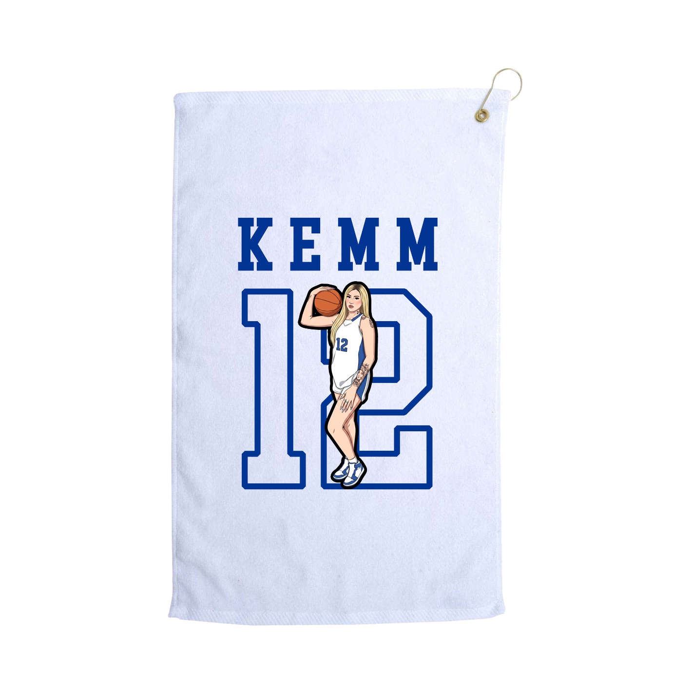 Golf Towel — Shirsey in White