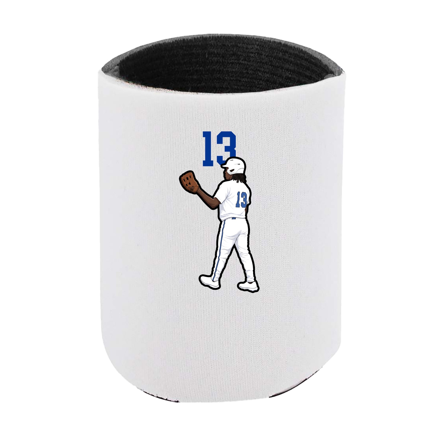 Can Holder — Number Top in White