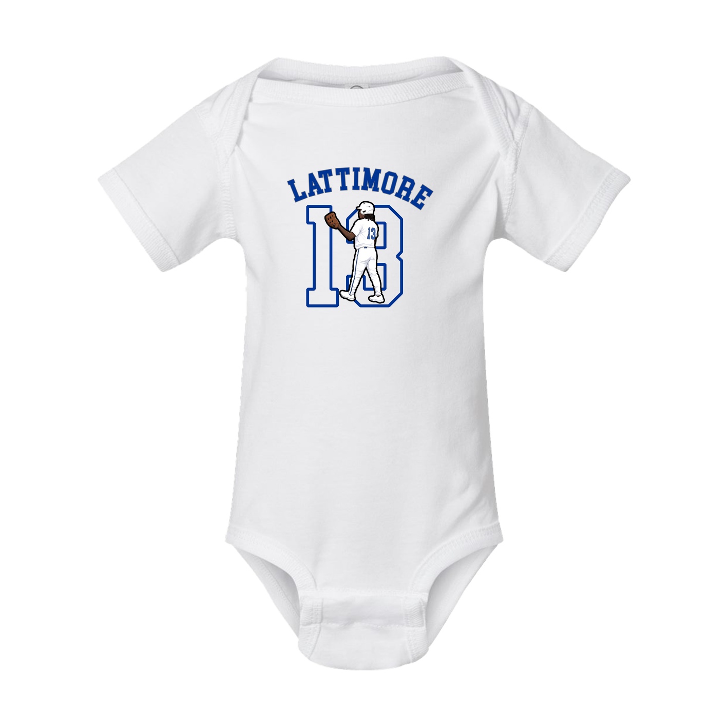 Baby Onesie — Shirsey Arch in White
