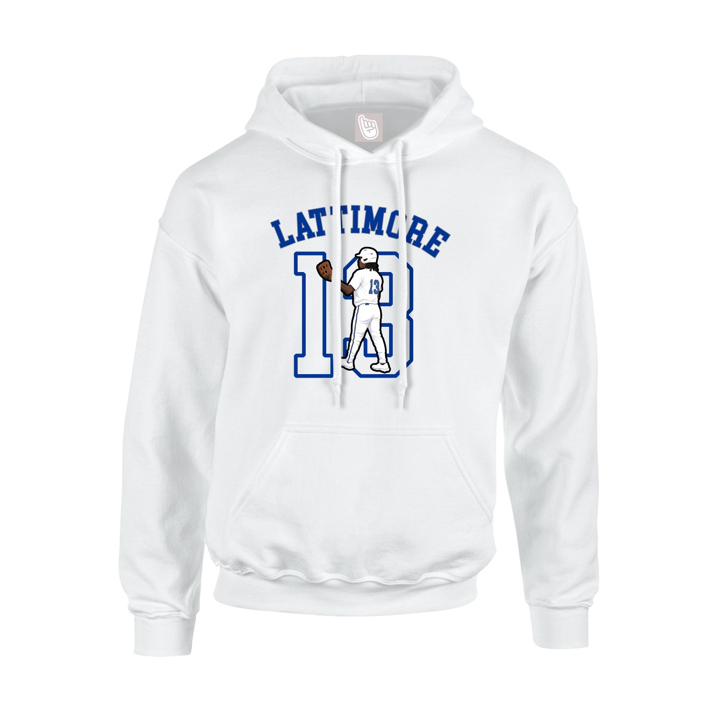 Hoodie — Shirsey Arch in White
