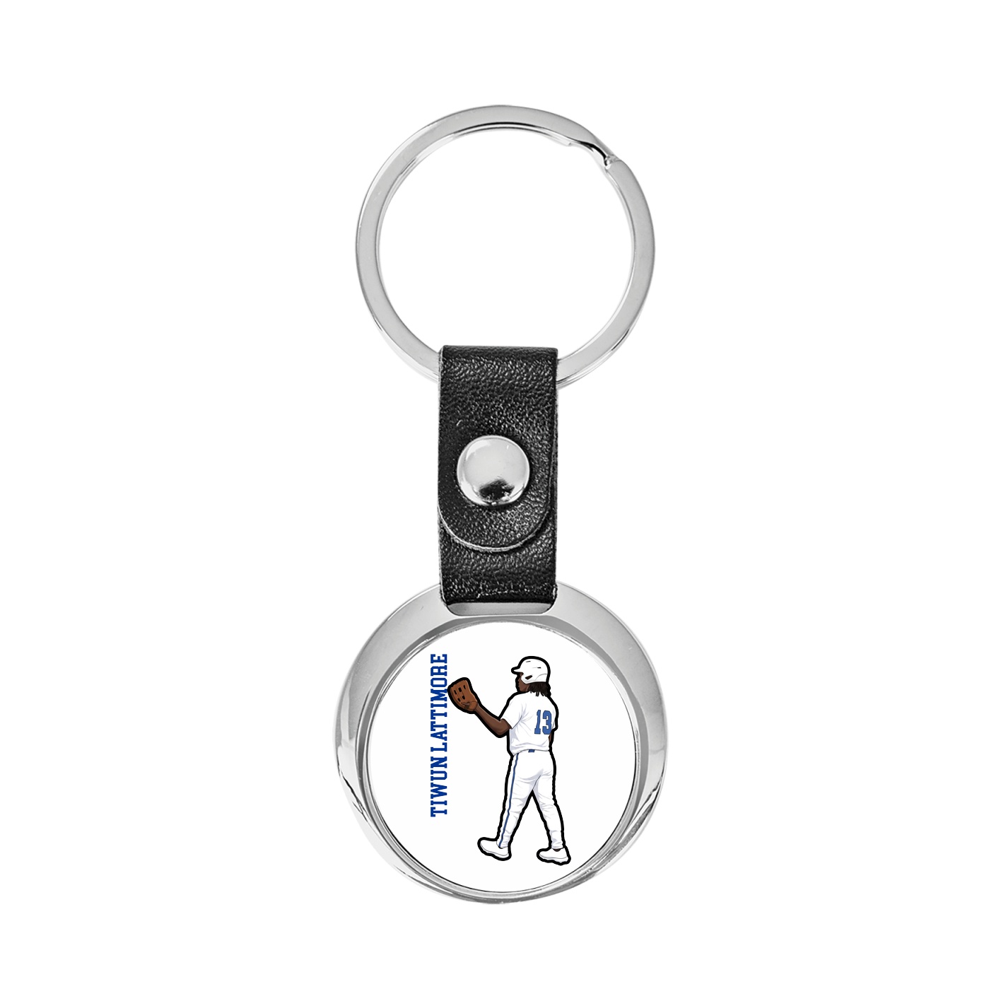 Key Chain — Name Vertical in Classic