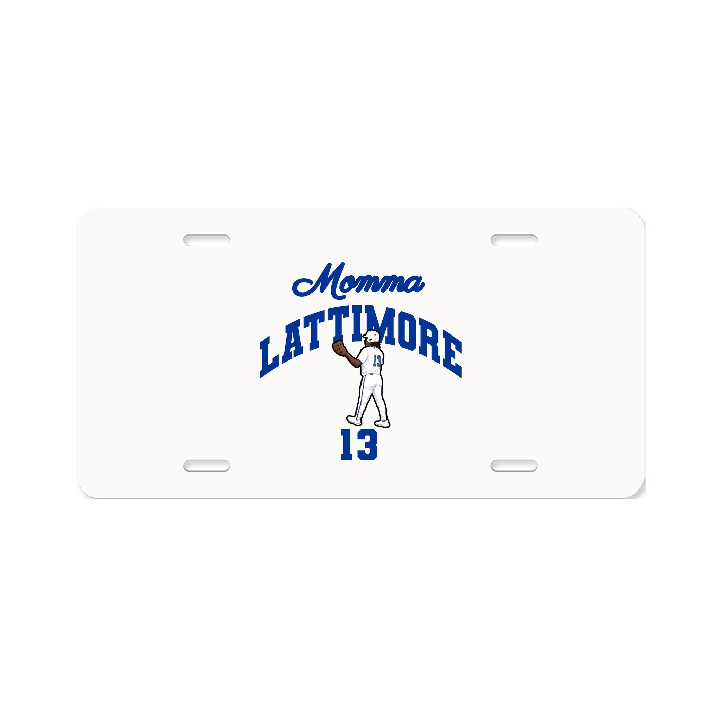 License Plate — Mothers Day Arch in Classic