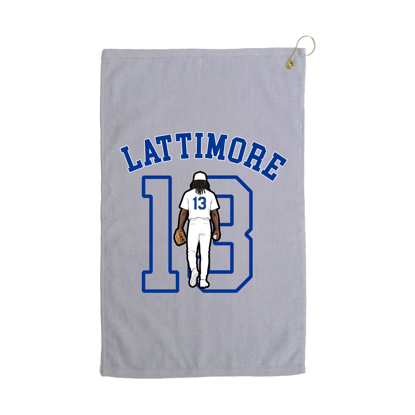 Golf Towel — Shirsey Arch in Grey
