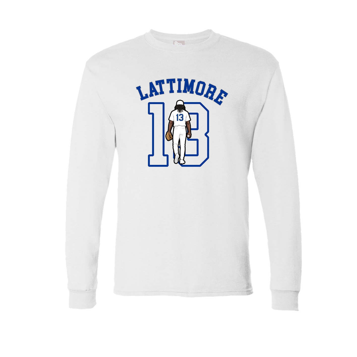 Long Sleeve Tee — Shirsey Arch in White