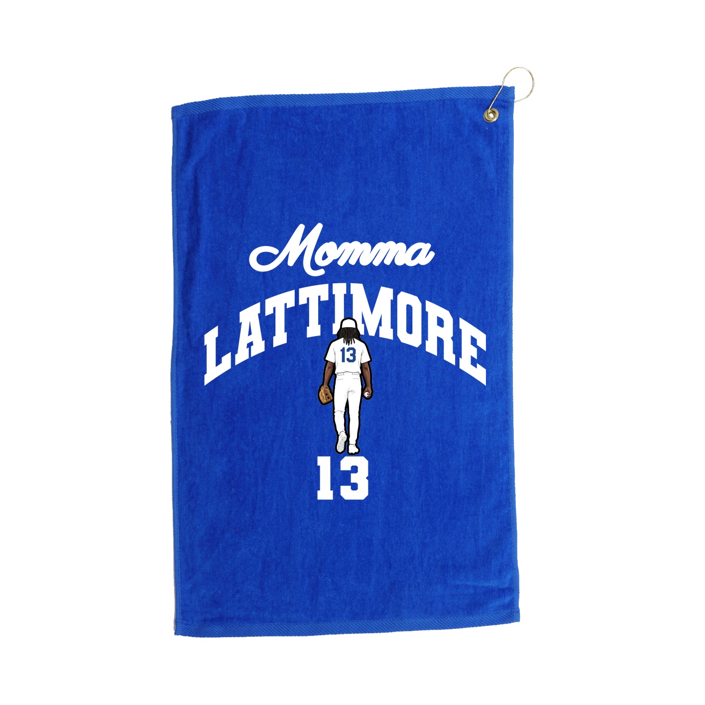 Golf Towel — Mothers Day Arch in Royal