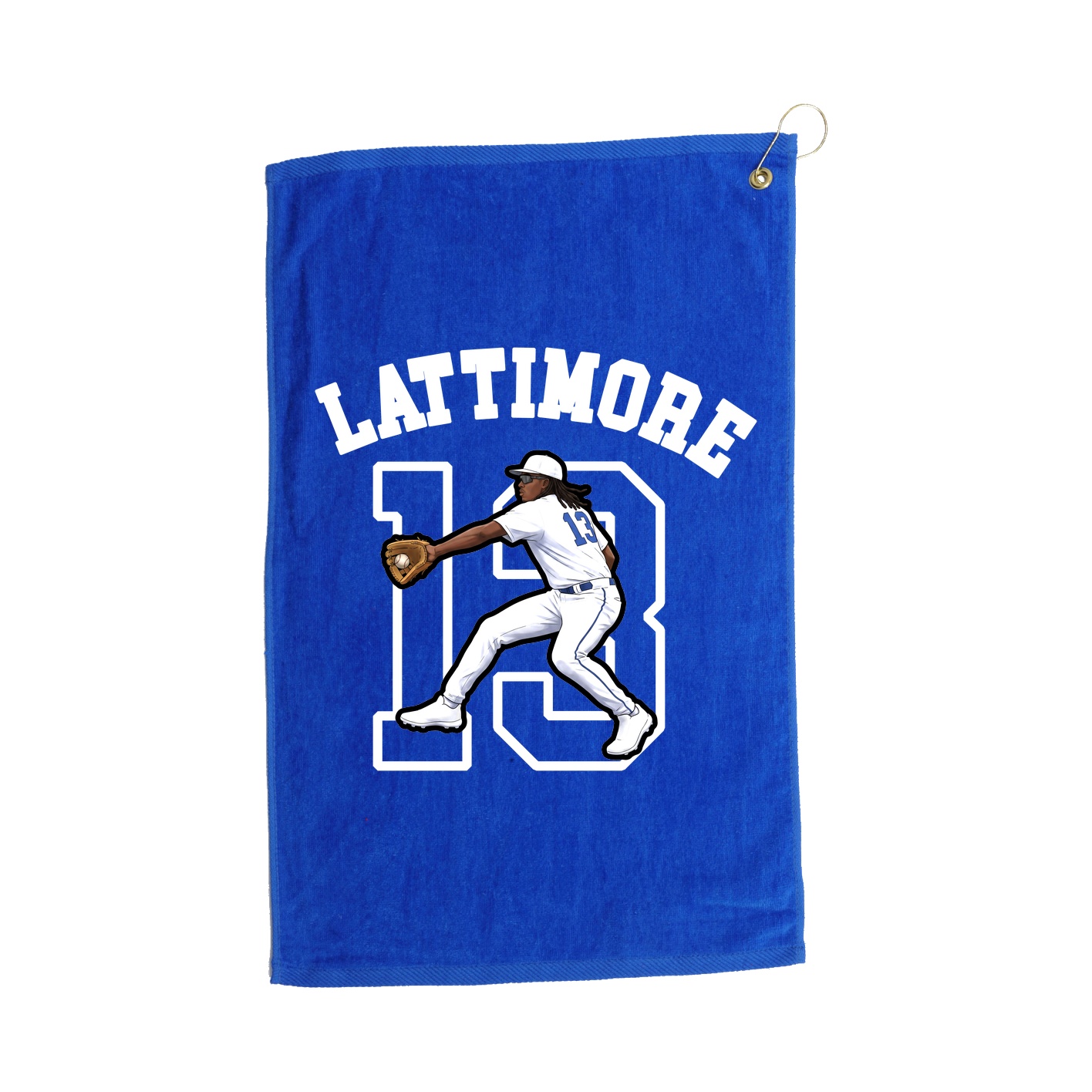 Golf Towel — Shirsey Arch in Royal