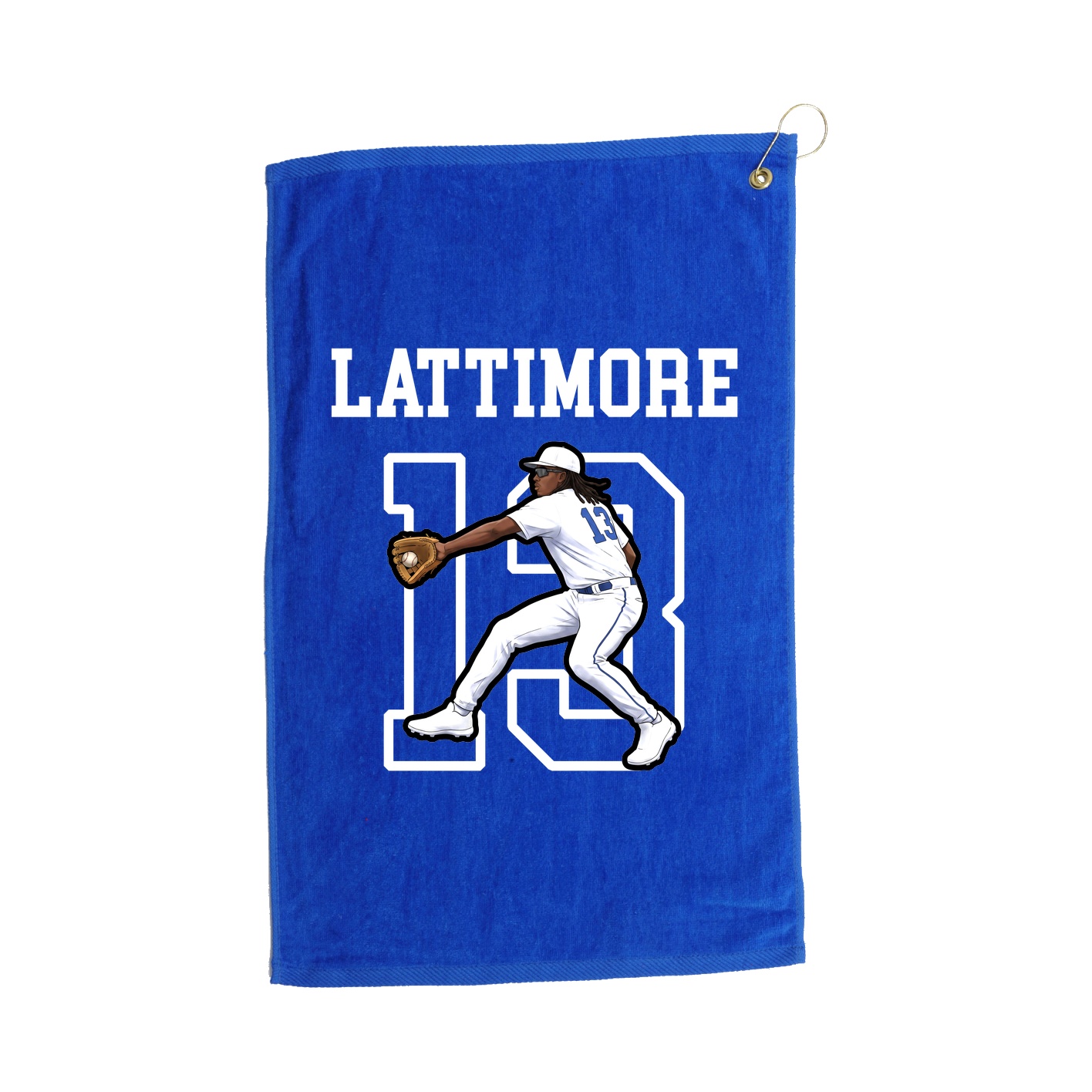 Golf Towel — Shirsey in Royal