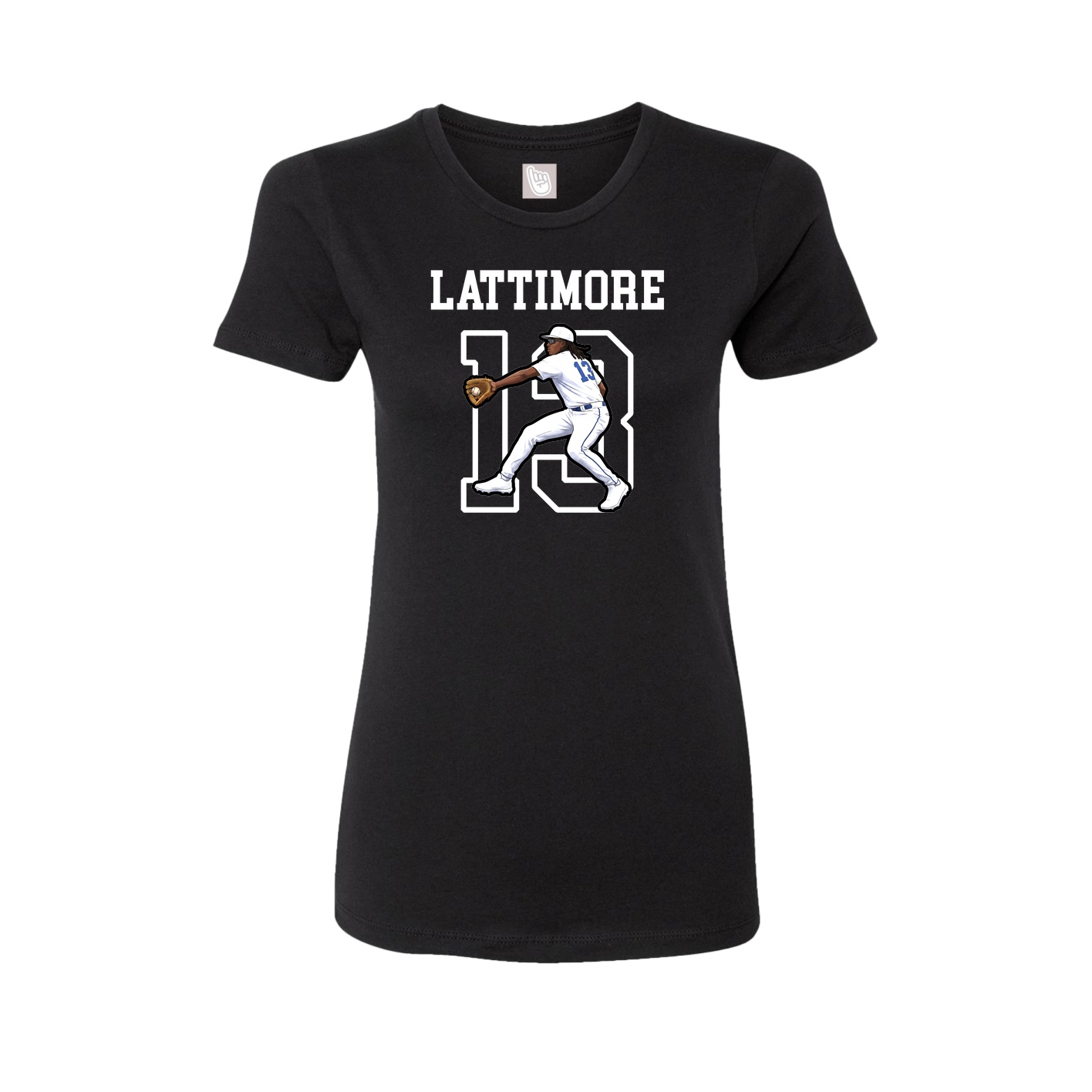 Fitted Women's Tee — Shirsey in Black