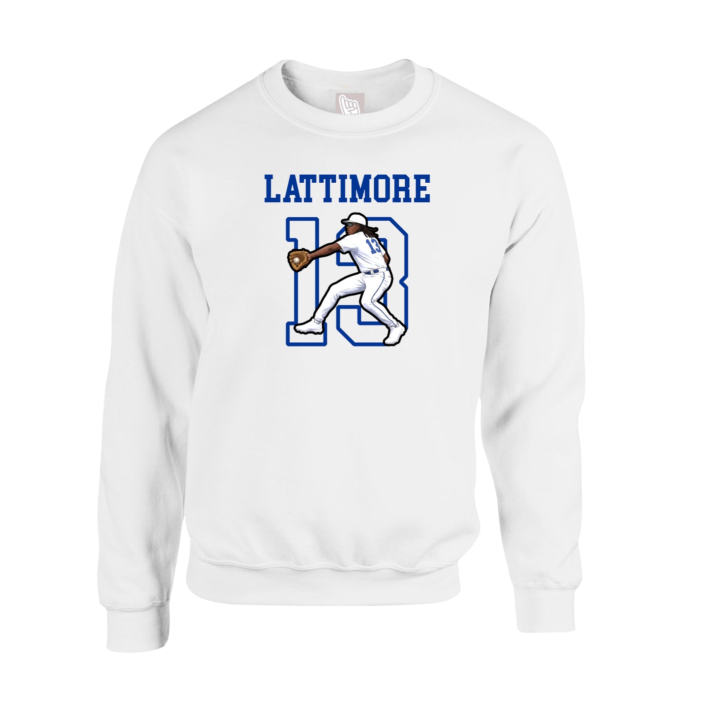 Fleece Crew — Shirsey in White